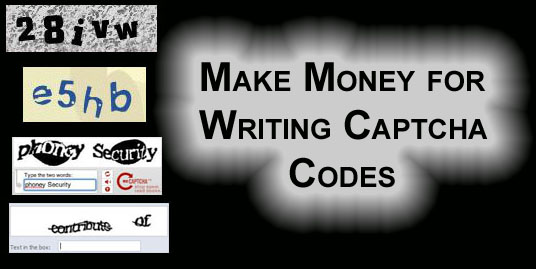 earn money entering captcha code